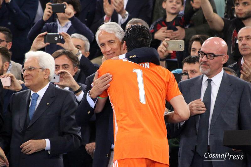 Roma.E’ terminata con la vittoria della Juventus sullo scadere del secondo tempo supplementare la finale di Coppa Italia 2016. [foto Cosimo Martemucci]