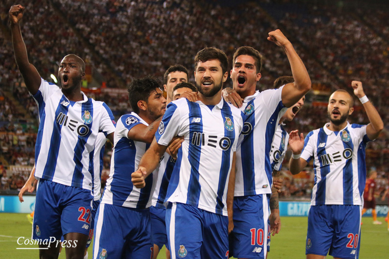 Champions League: Il Porto vince all'Olimpico 3-0 contro la Roma [Foto Cosimo Martemucci]