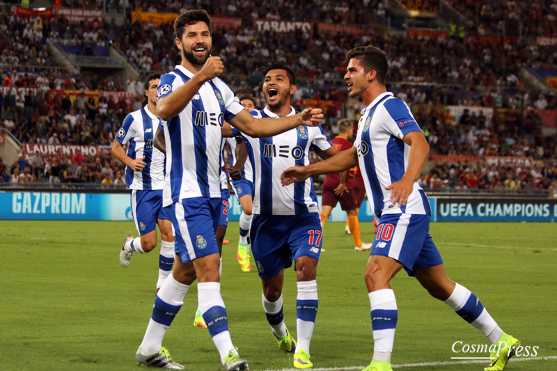 Champions League: Il Porto vince all'Olimpico 3-0 contro la Roma [Foto Cosimo Martemucci]