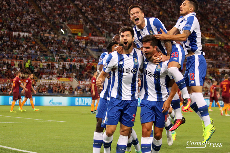 Champions League: Il Porto vince all'Olimpico 3-0 contro la Roma [Foto Cosimo Martemucci]