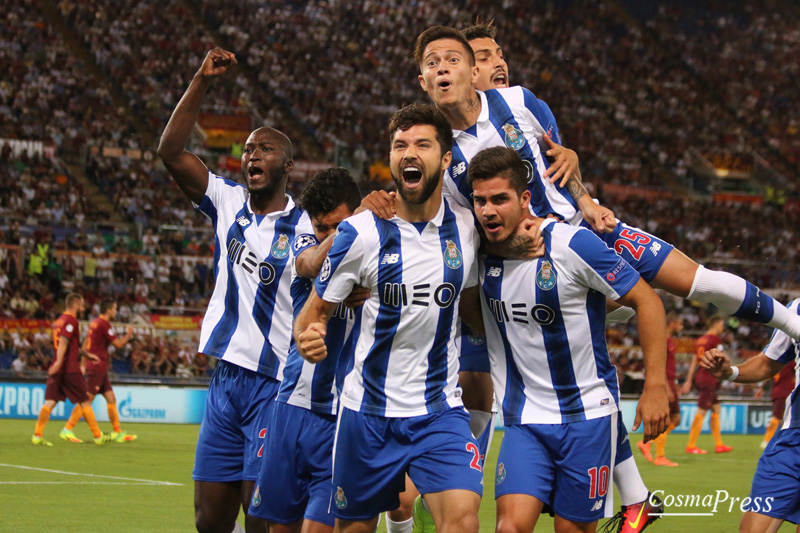 Champions League: Il Porto vince all'Olimpico 3-0 contro la Roma [Foto Cosimo Martemucci]