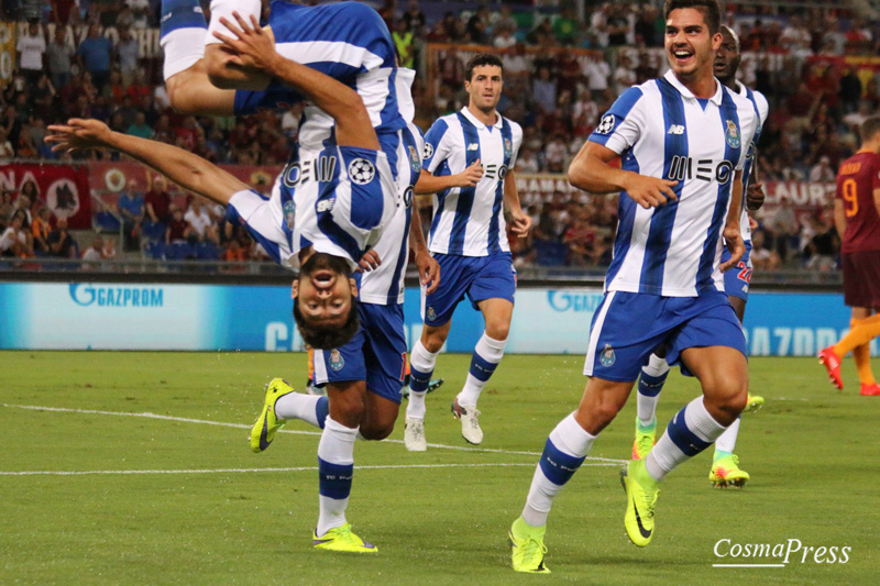 Champions League: Il Porto vince all'Olimpico 3-0 contro la Roma [Foto Cosimo Martemucci]