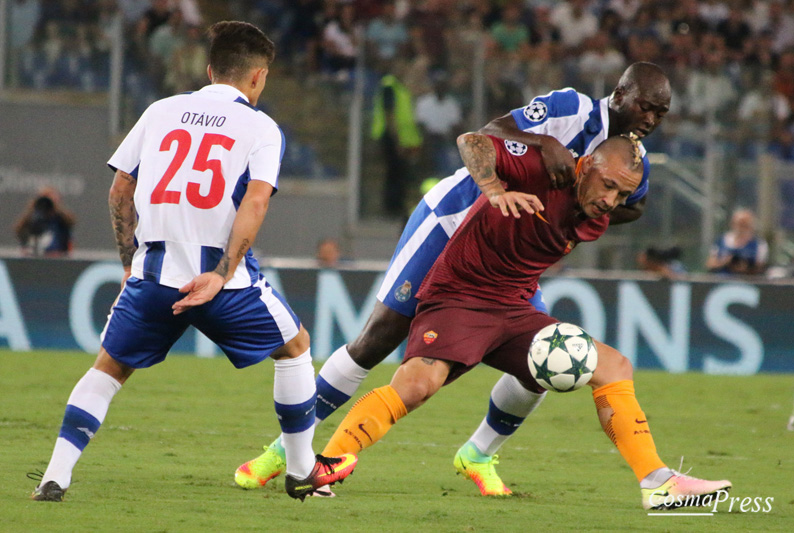 Champions League: Il Porto vince all'Olimpico 3-0 contro la Roma [Foto Cosimo Martemucci]