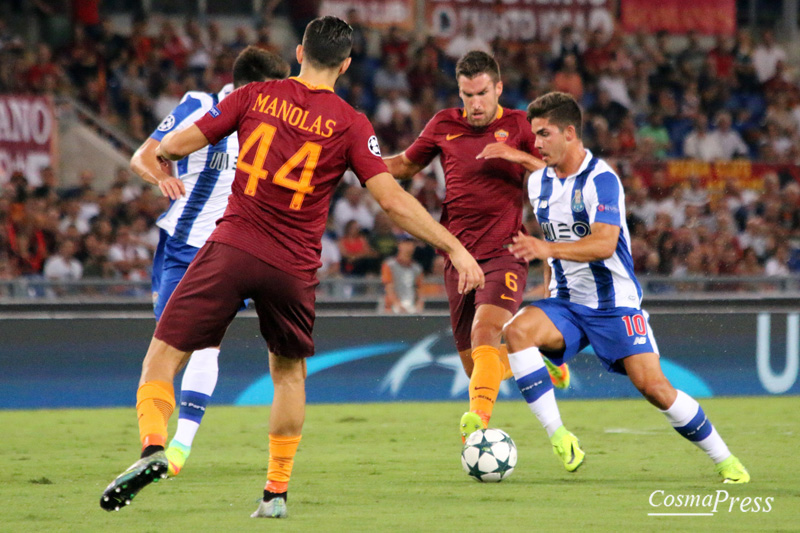 Champions League: Il Porto vince all'Olimpico 3-0 contro la Roma [Foto Cosimo Martemucci]