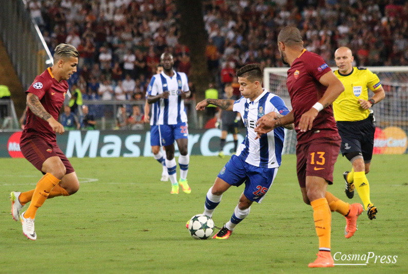 Champions League: Il Porto vince all'Olimpico 3-0 contro la Roma [Foto Cosimo Martemucci]