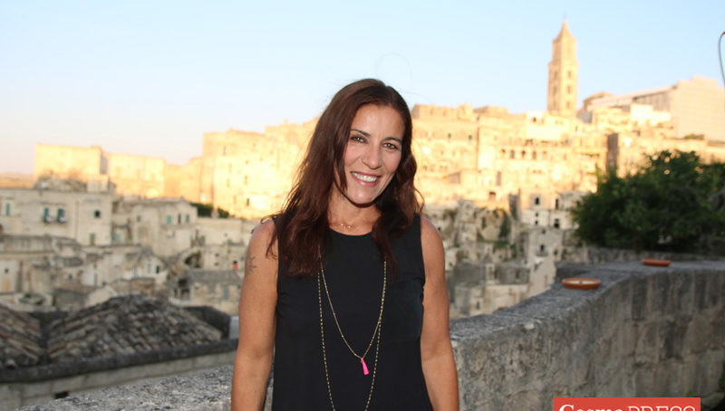 Paola Turci racconta se stessa alla Casa Cava nei sassi di Matera