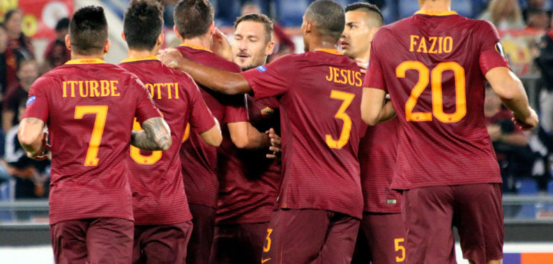 L’ Olimpico canta “Tanti auguri a te”, Totti e la Roma sorridono sul 4 a 0. “non stavo così bene neanche a 25anni”.