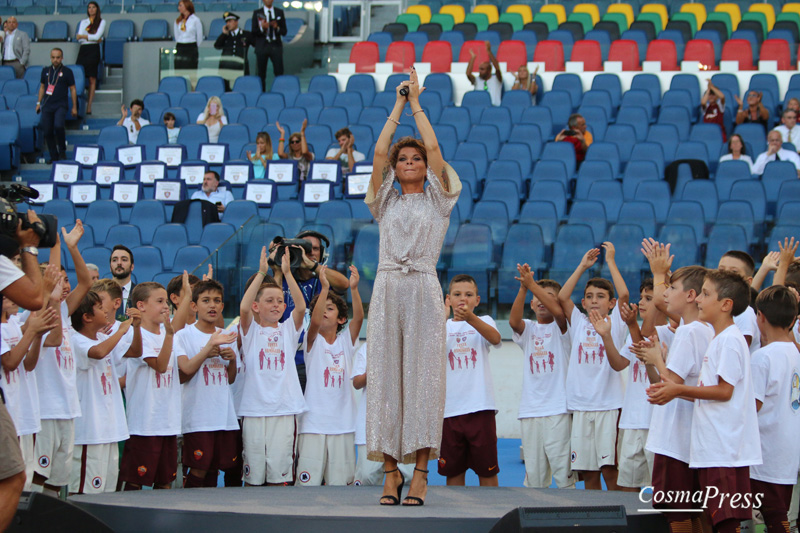 Alessandra Amoroso canta all' Olimpico  [Foto Martemucci]