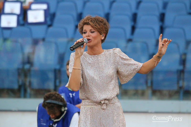 Alessandra Amoroso canta all' Olimpico  [Foto Martemucci]