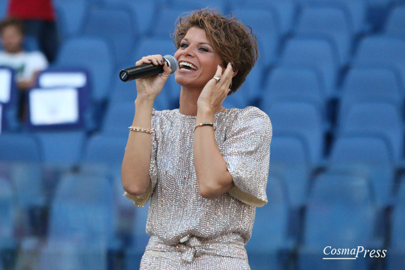 Alessandra Amoroso canta all' Olimpico  [Foto Martemucci]