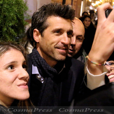 “Dottor Stranamore” infiamma Roma. Patrick Dempsey tra selfie e fan. Foto – Video