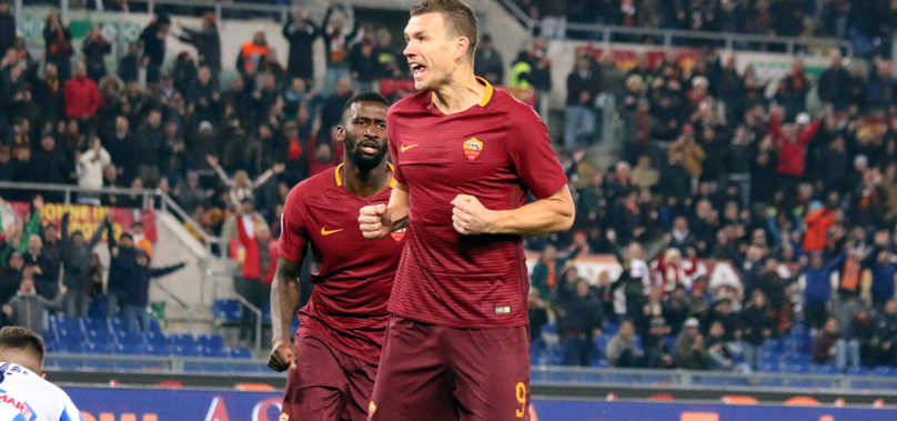 Il Genoa riapre il campionato. Dzeko e Lapadula trascinatori, Roma e Milan a -4. Inseguono Lazio e Atalanta