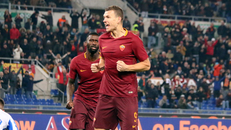 Il Genoa riapre il campionato. Dzeko e Lapadula trascinatori, Roma e Milan a -4. Inseguono Lazio e Atalanta