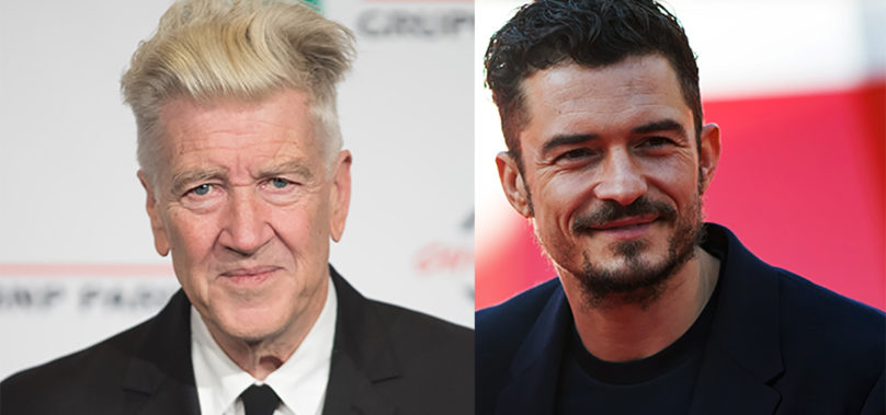 Festa del Cinema di Roma. Le star David Lynch ed Orlando Bloom sul red carpet.