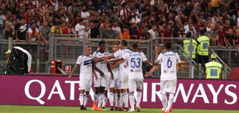 Roma-Atalanta 0-2, Zapata e De Roon piegano i giallorossi.