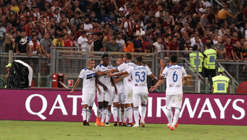 Roma-Atalanta 0-2, Zapata e De Roon piegano i giallorossi.