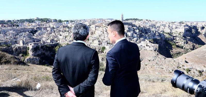 Luigi Di Maio: “Matera è una città che con la forza della sua storia guarda al futuro”