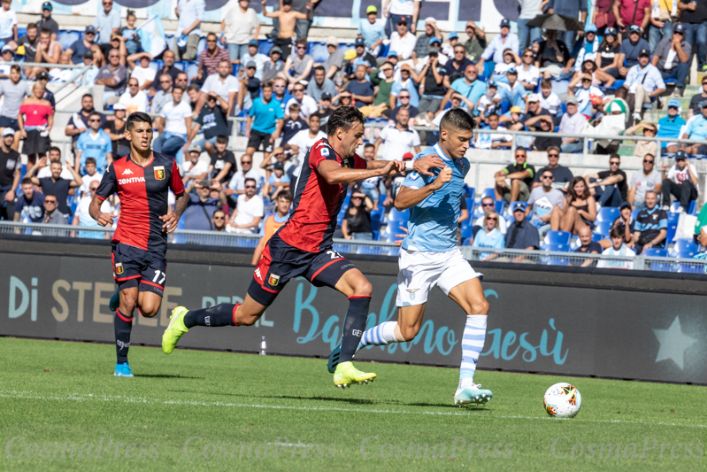 Lazio Vs Genoa in Rome, Italy