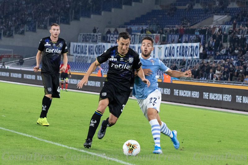 Lazio vs Parma in Rome, Italy
