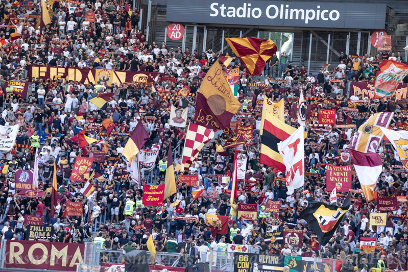 AS Roma vs Cagliari in Rome, Italy