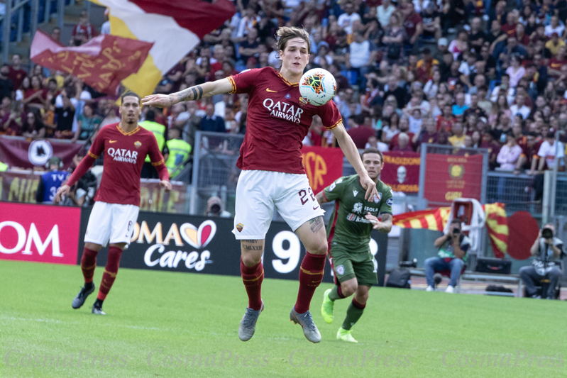 AS Roma vs Cagliari in Rome, Italy