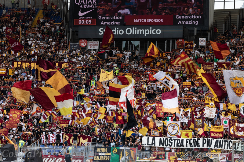 AS Roma vs Sassuolo, Italia Serie A.