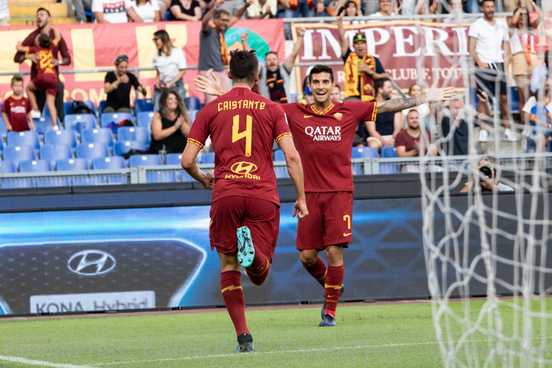 AS Roma vs Sassuolo, Italia Serie A.