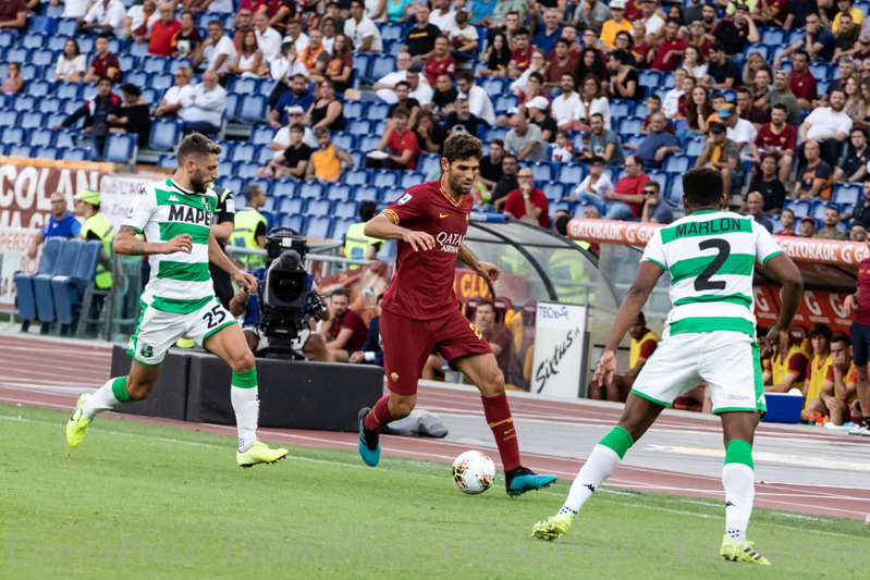 AS Roma vs Sassuolo, Italia Serie A.