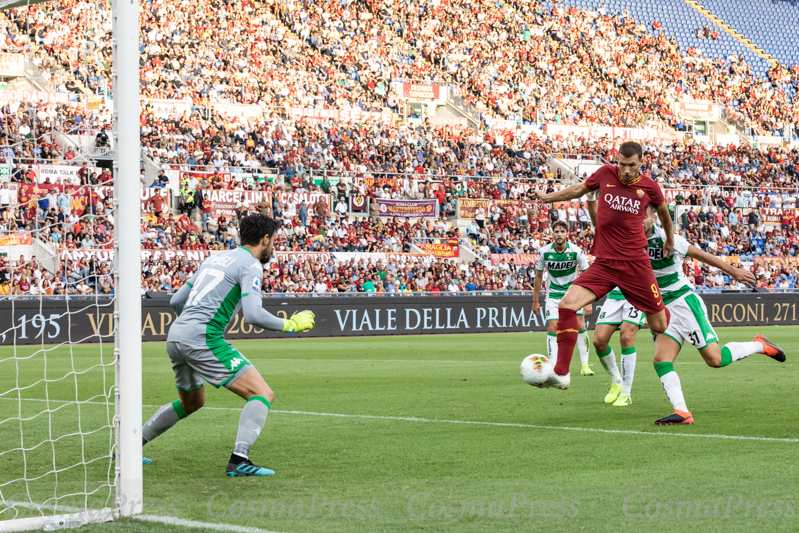 AS Roma vs Sassuolo, Italia Serie A.