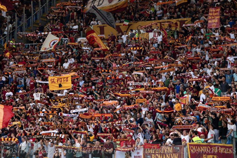 AS Roma vs Sassuolo, Italia Serie A.