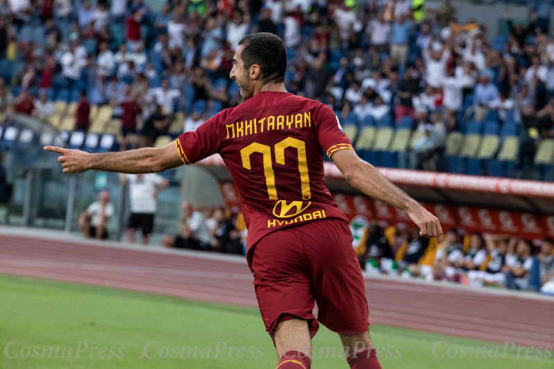 AS Roma vs Sassuolo, Italia Serie A.