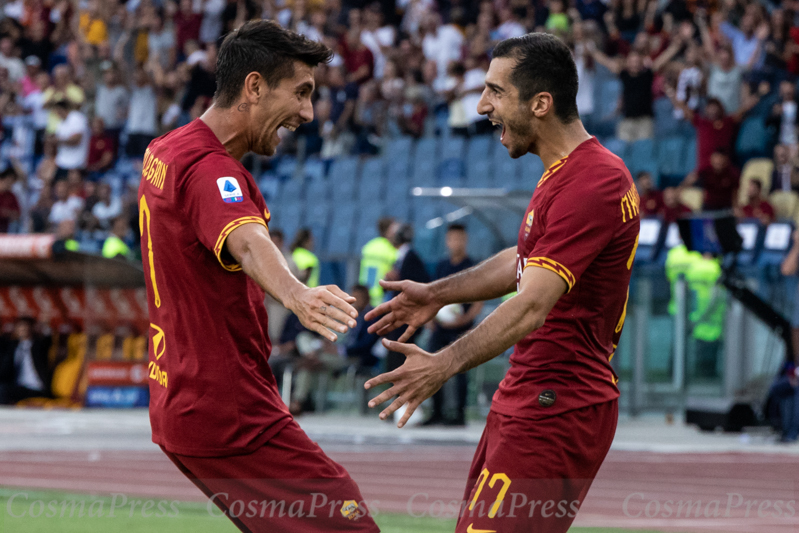 AS Roma vs Sassuolo, Italia Serie A.