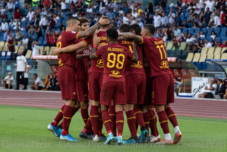 AS Roma vs Sassuolo, Italia Serie A.