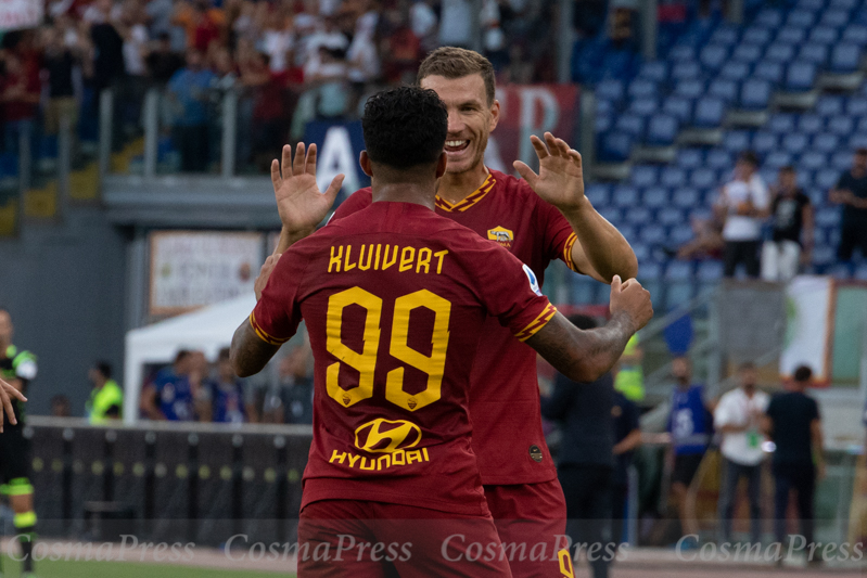 AS Roma vs Sassuolo, Italia Serie A.