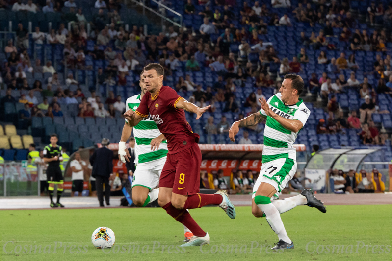 AS Roma vs Sassuolo, Italia Serie A.