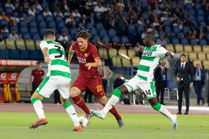 AS Roma vs Sassuolo, Italia Serie A.