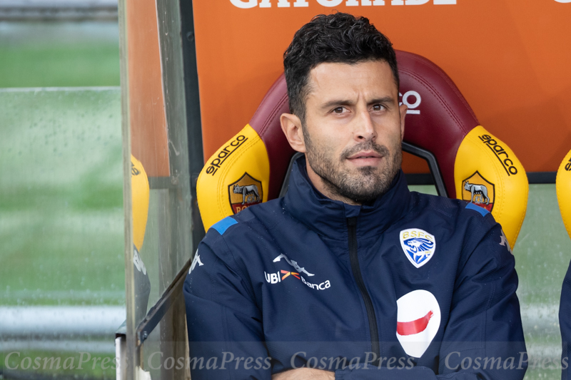 AS Roma Vs Brescia in Rome, Italy