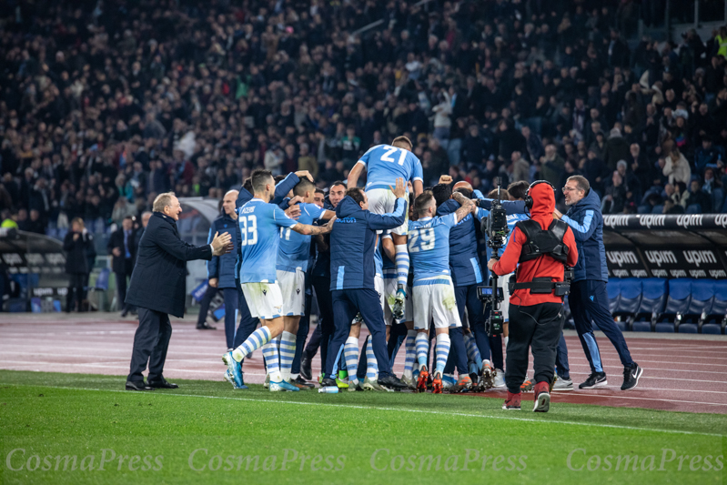 Lazio vs Juventus in Rome, Italy