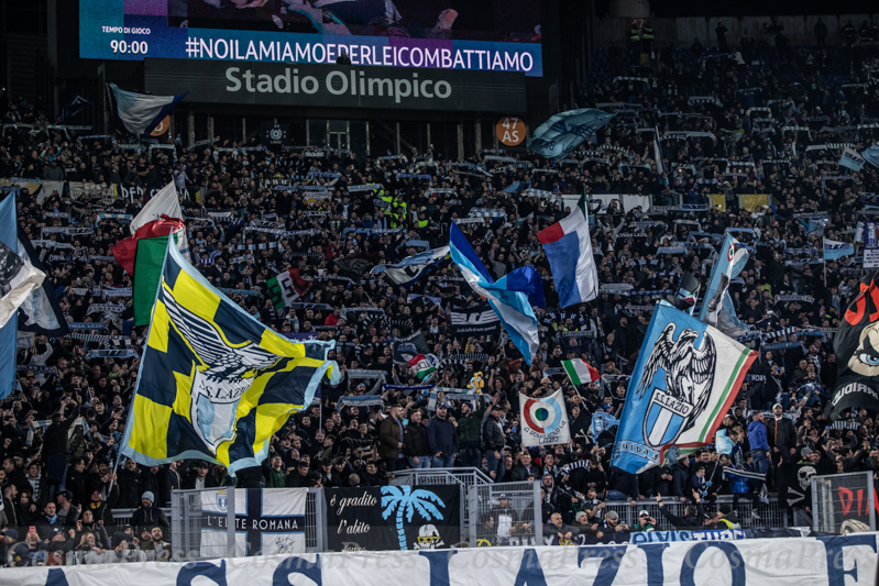 Lazio vs Juventus in Rome, Italy