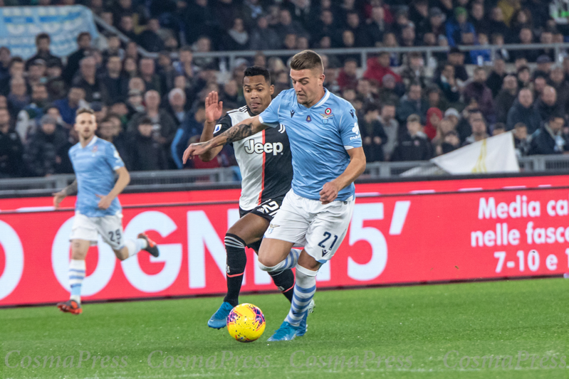 Lazio vs Juventus in Rome, Italy