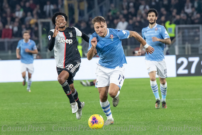 Lazio vs Juventus in Rome, Italy
