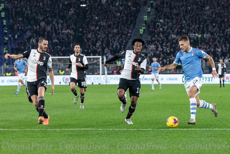 Lazio vs Juventus in Rome, Italy