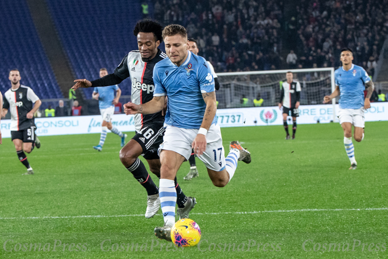 Lazio vs Juventus in Rome, Italy