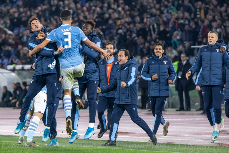 Lazio vs Juventus in Rome, Italy