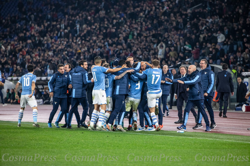Lazio vs Juventus in Rome, Italy