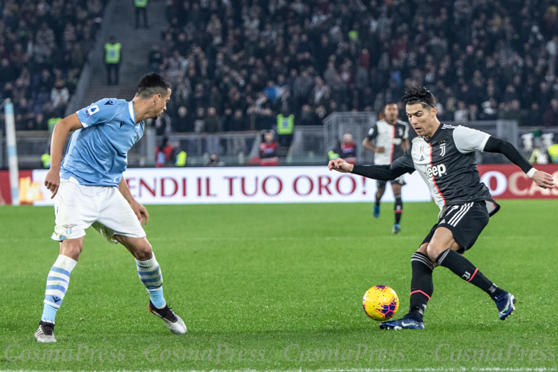 Lazio vs Juventus in Rome, Italy