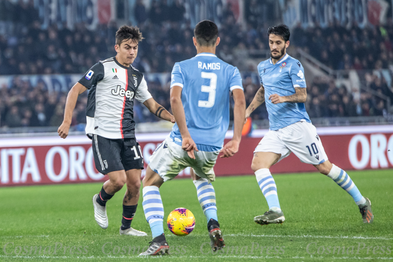 Lazio vs Juventus in Rome, Italy