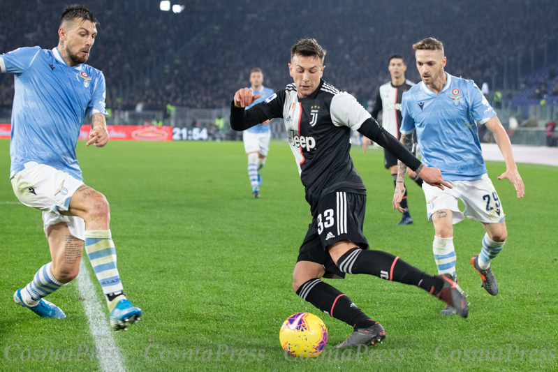 Lazio vs Juventus in Rome, Italy