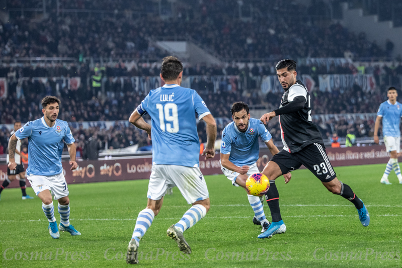 Lazio vs Juventus in Rome, Italy