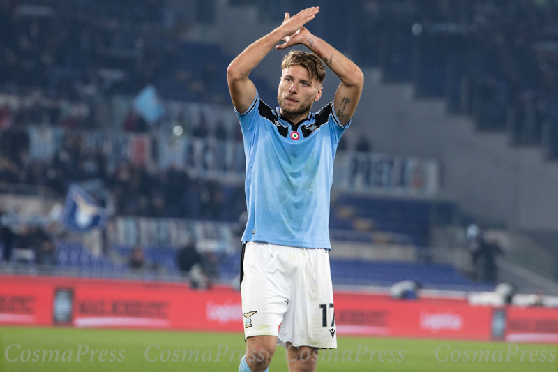 Lazio Vs Napoli in Rome, Italy